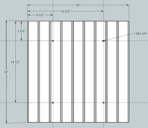 Simple Bead Board Frame - Her Tool Belt