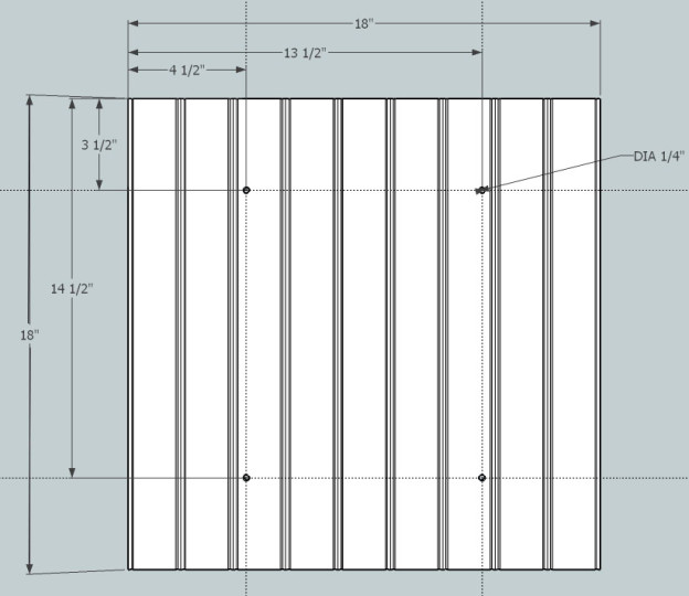 Simple Bead Board Frame - Her Tool Belt