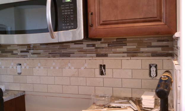 Tile Backsplash - Her Tool Belt