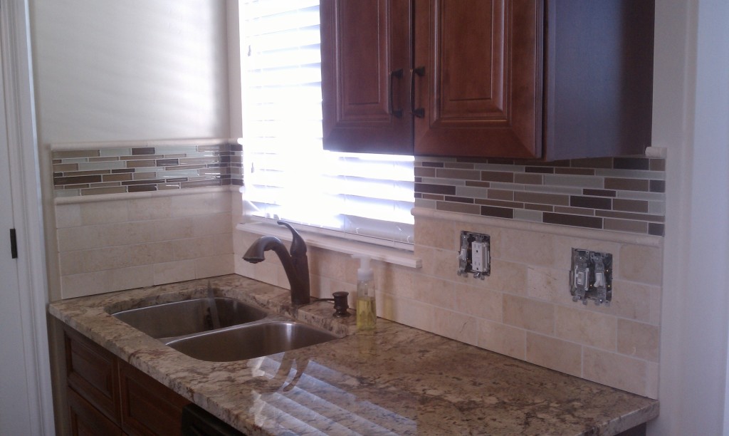 Tile Backsplash - Her Tool Belt