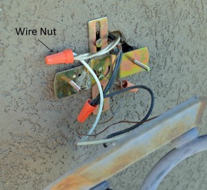 disconnect wires