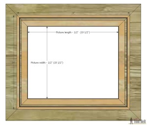 DIY Custom Picture Frame - Her Tool Belt