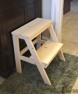 Kid's Step Stool - Her Tool Belt