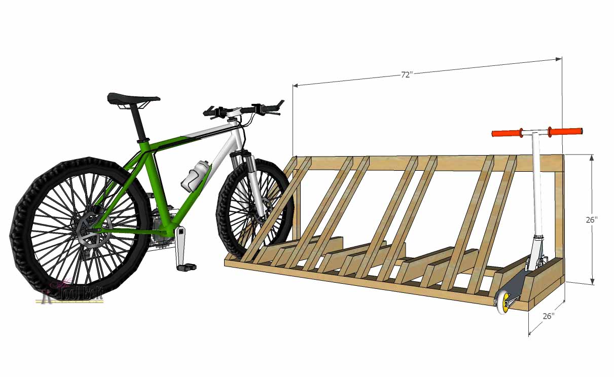 bicycle stand for garage