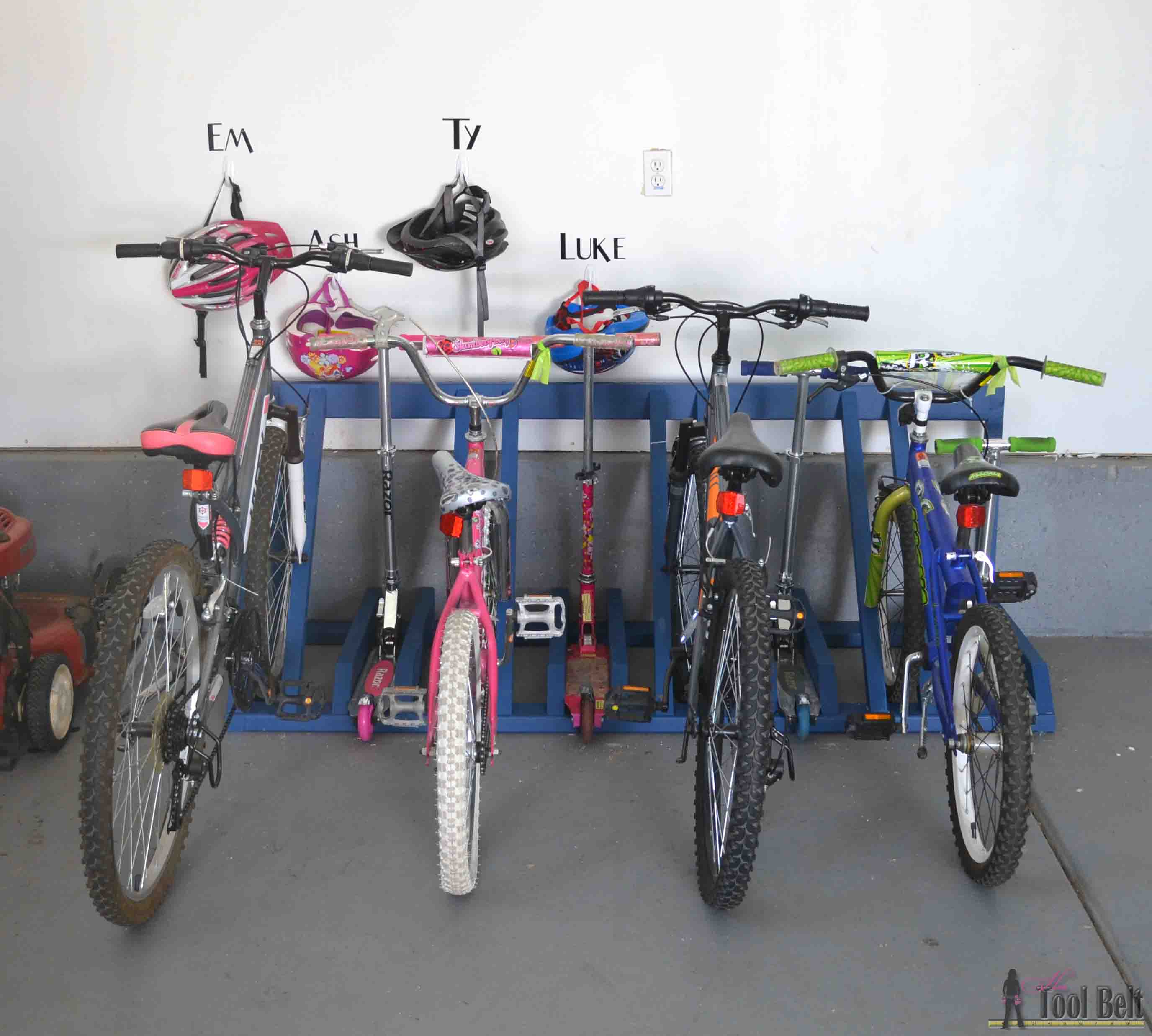 bike and scooter rack