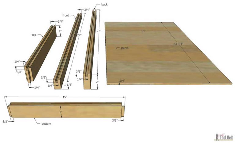 5 Drawer Dresser Changing Table - Her Tool Belt