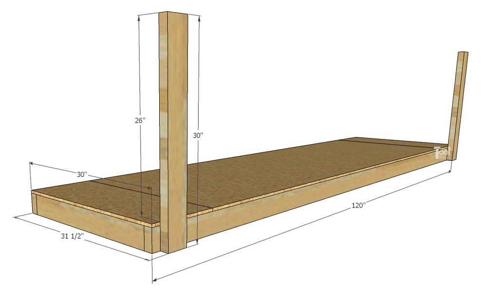 How to Build Garage Shelves : Wood Garage Shelves DIY