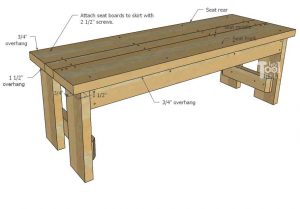 Outdoor-Bench-with-Back-diagrams-attach-seat - Her Tool Belt