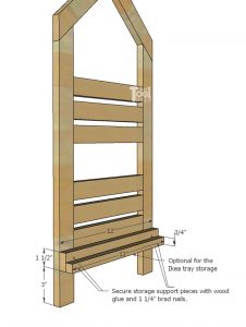 House Frame Doll Bunk Bed Plans - Her Tool Belt