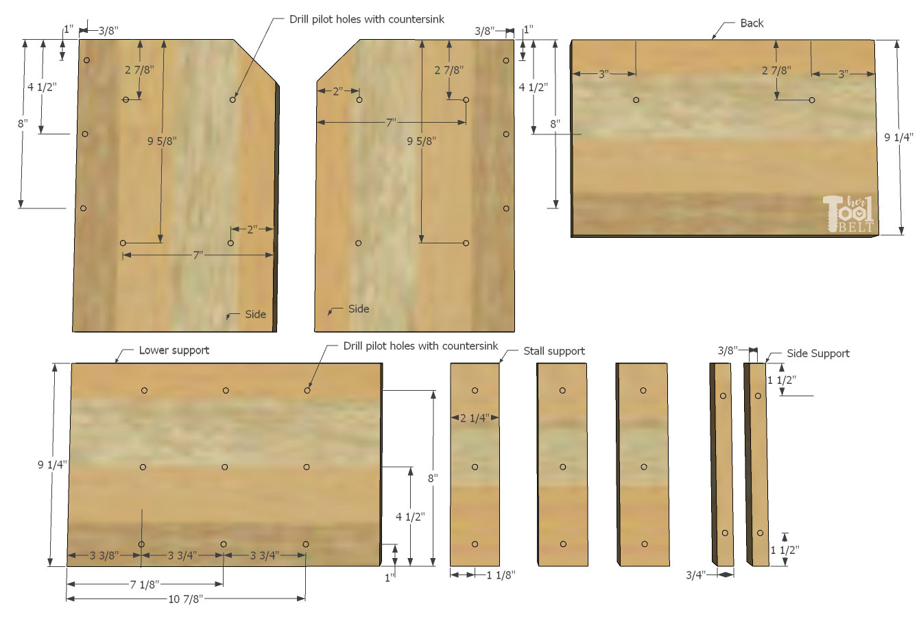 Free Printable Cordless Drill Charging Station Plans Pdf Printable Word Searches