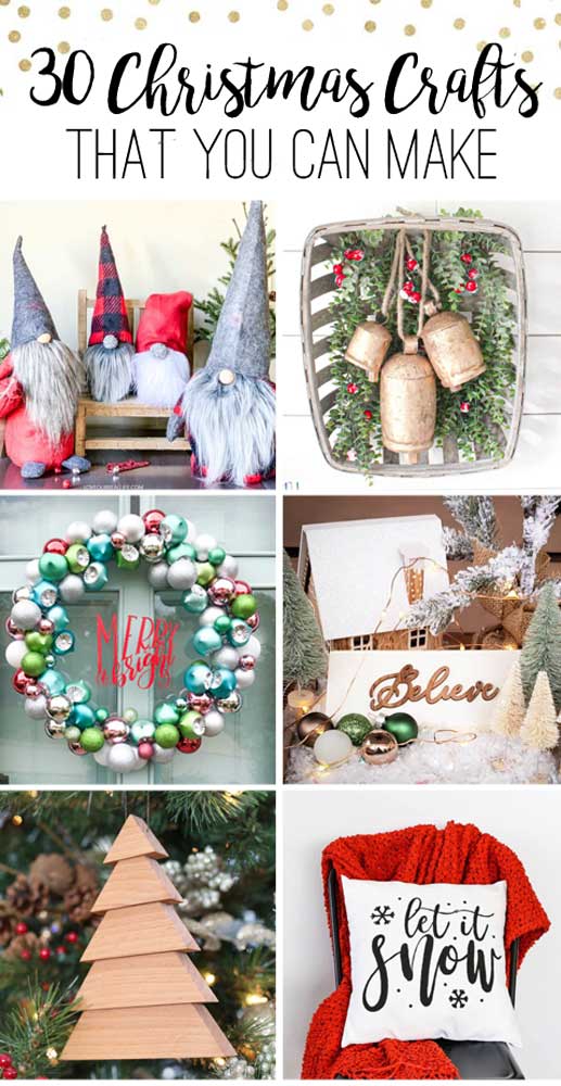 30 Christmas Decorations You Can Make - Her Tool Belt