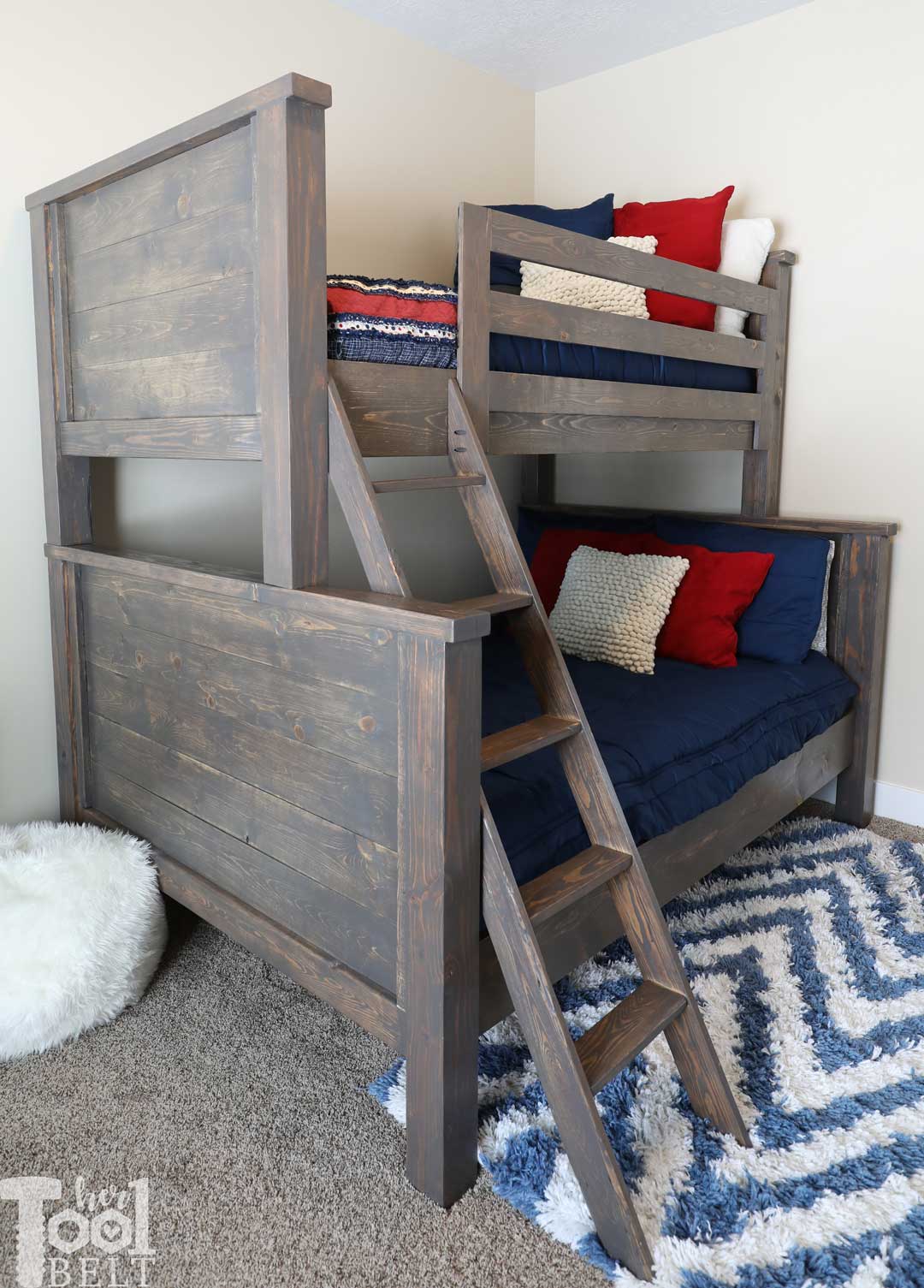 twin-over-full-bunk-bed-plan-iso - Her Tool Belt