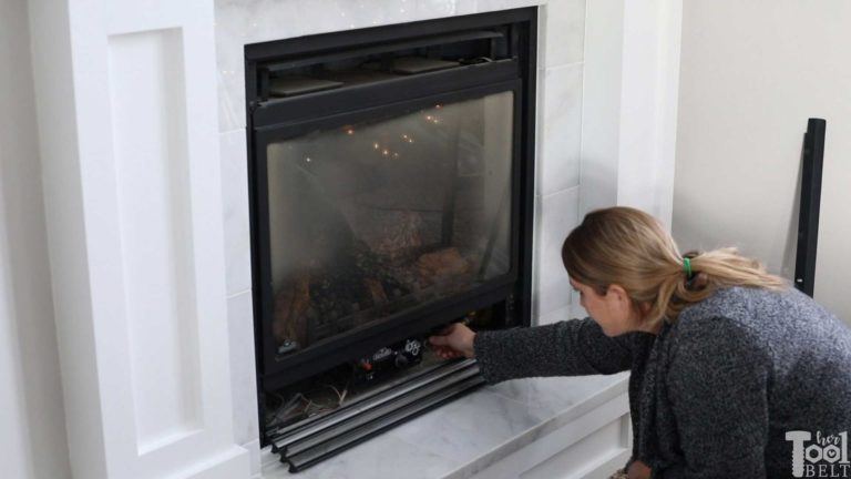 How To Open And Clean Gas Fireplace Glass Her Tool Belt