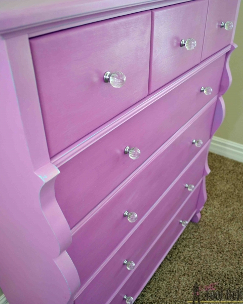 Empire Dresser in Princess Purple - Her Tool Belt