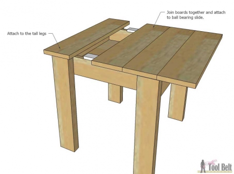 kids timber table and chairs