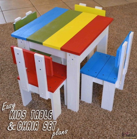 little kids table and chair set