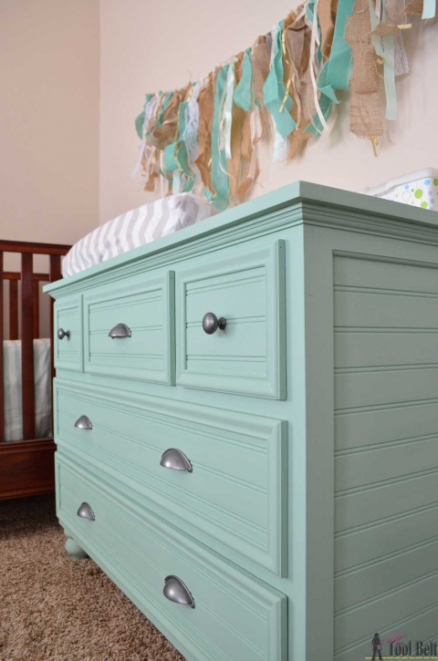 changing table dresser plans