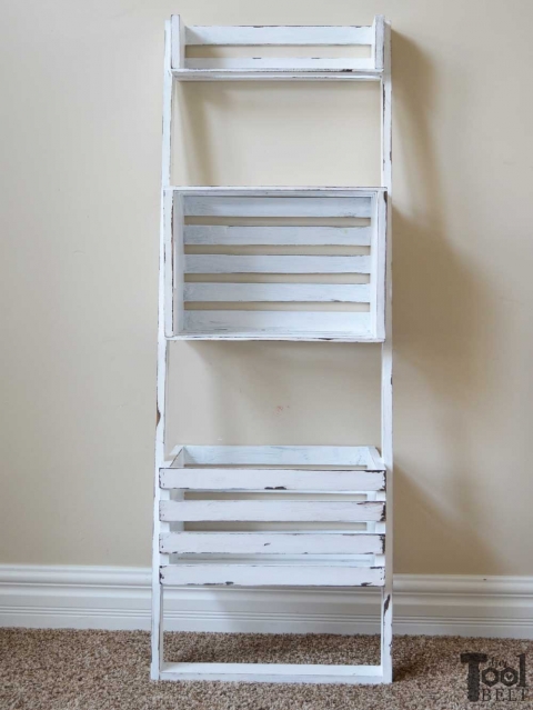DIY Leaning Shelf for Entry or Vanity - Jaime Costiglio