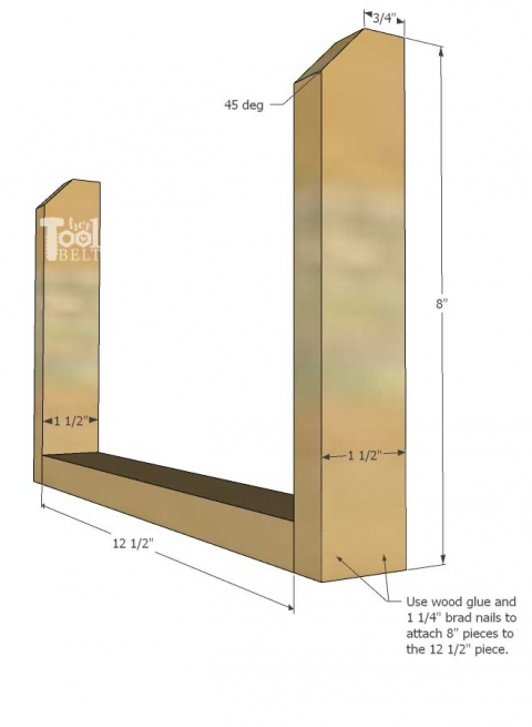 Backpack Storage Bench Plans - Her Tool Belt