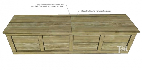 Backpack Storage Bench Plans - Her Tool Belt