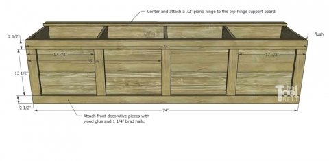 Backpack Storage Bench Plans Her Tool Belt