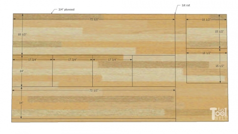 Backpack Storage Bench Plans - Her Tool Belt