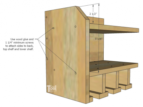 Custom Drill Storage and Charge Station Easy Her Tool Belt